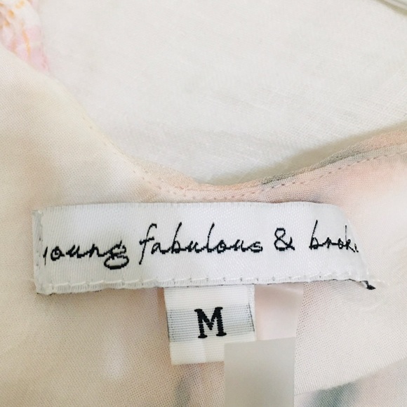 Young Fabulous and Broke viscose‎ maxi dress - Picture 6 of 7